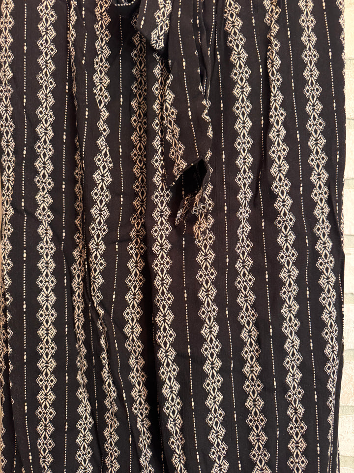 Wanderlust Printed Tie-Waist Pants