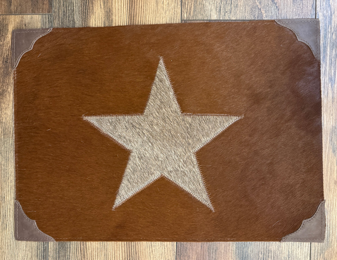 Cowhide Placemats - Sold individually