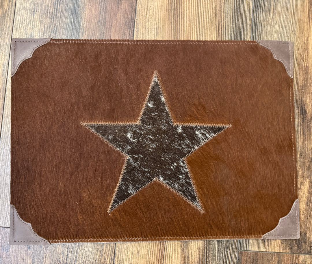 Cowhide Placemats - Sold individually