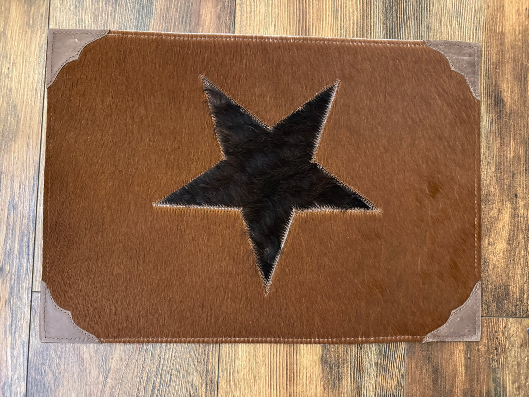 Cowhide Placemats - Sold individually