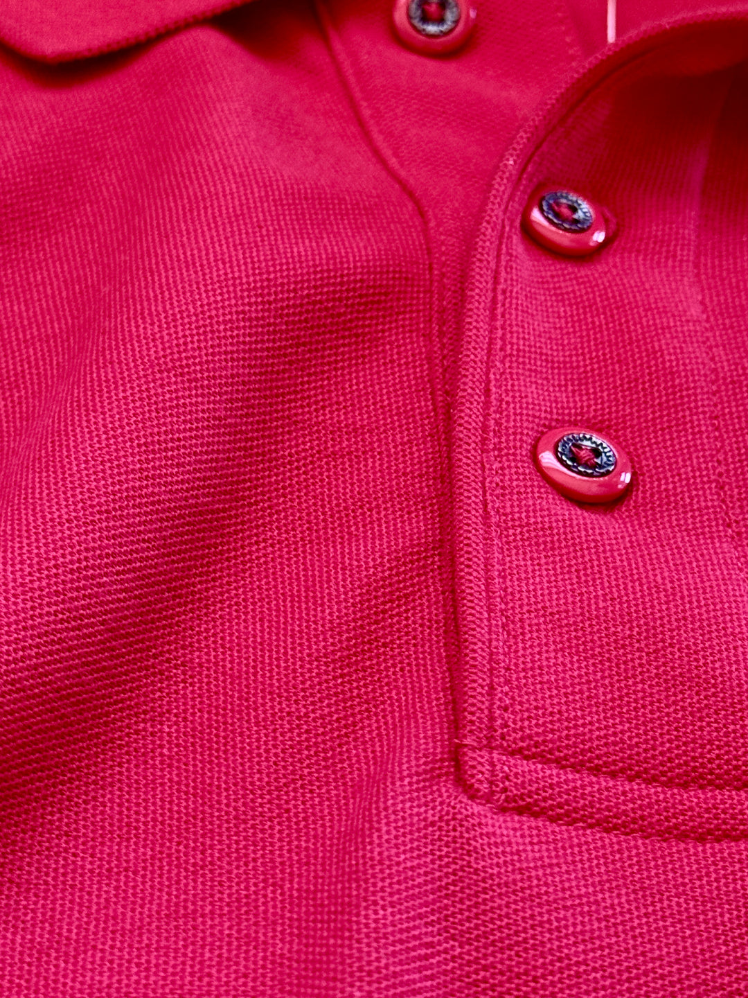 Mavericks Port Authority Brand Red Polo - Embroidered SV Logo