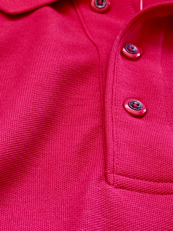 Mavericks Port Authority Brand Red Polo - Embroidered SV Logo