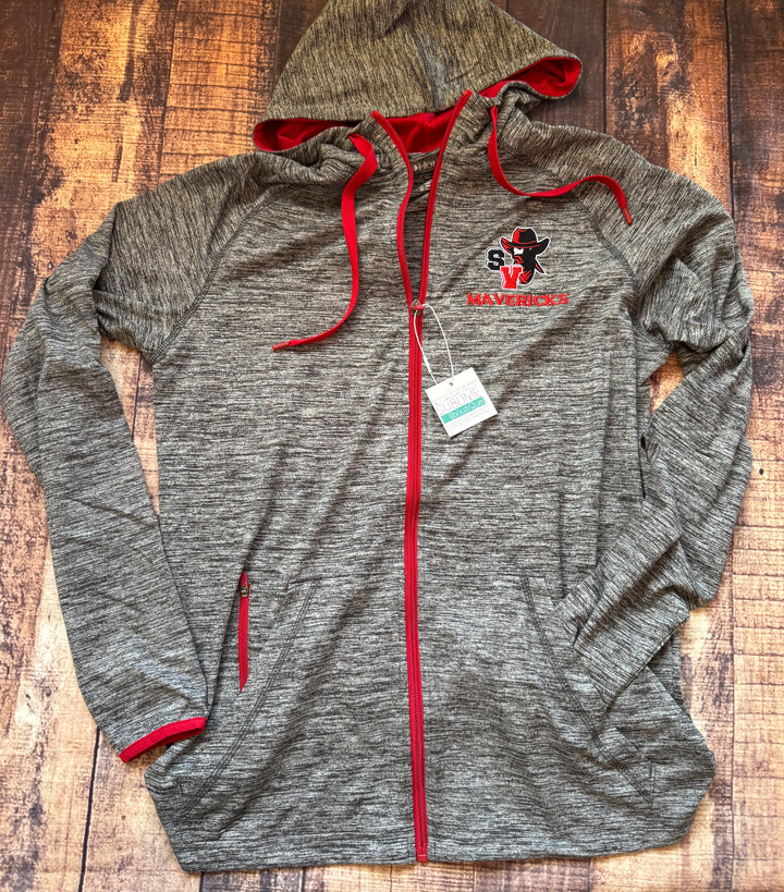 Mavericks Holloway Zip Up Hooded Unisex Force Jacket - Embroidered SV Mavericks