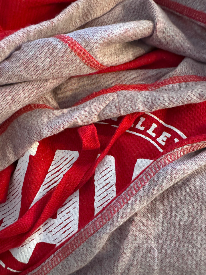 Lady Mavericks Cool Down Hoodie - Red - Vintage MAVS Design