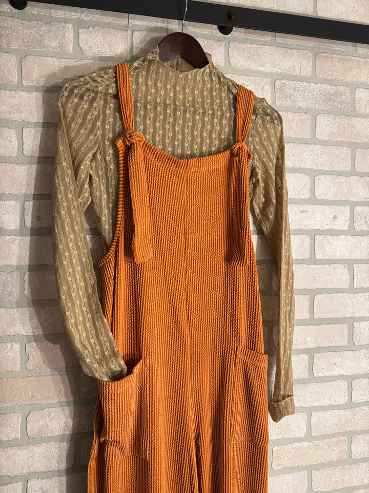 The Luxe Ribbed Wide-Leg Jumpsuit