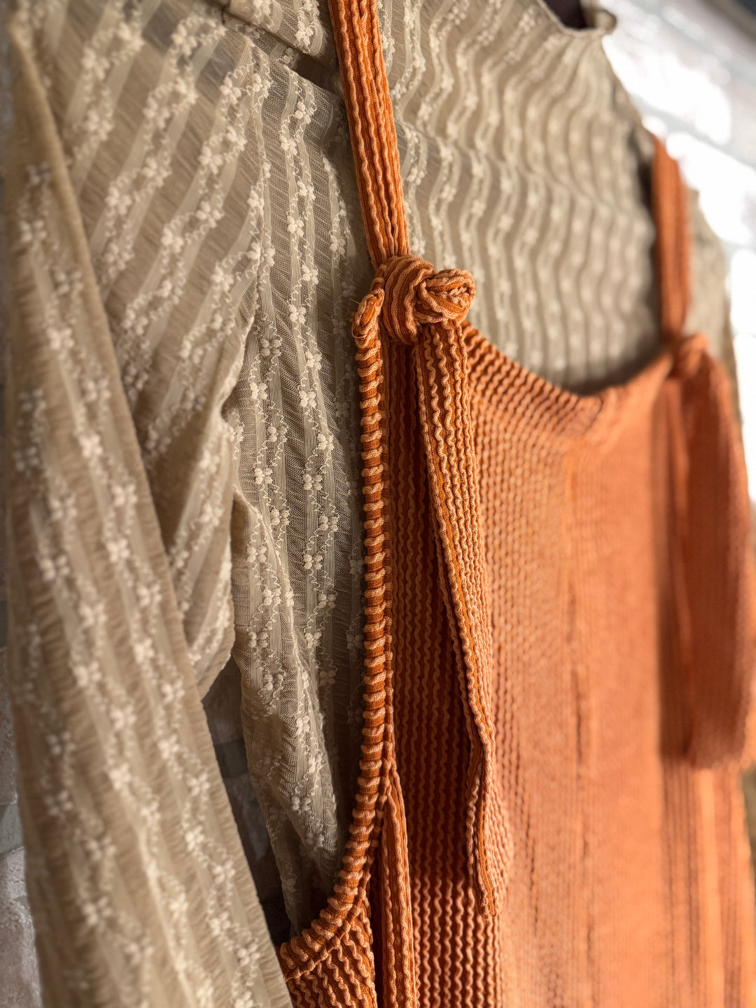 The Luxe Ribbed Wide-Leg Jumpsuit