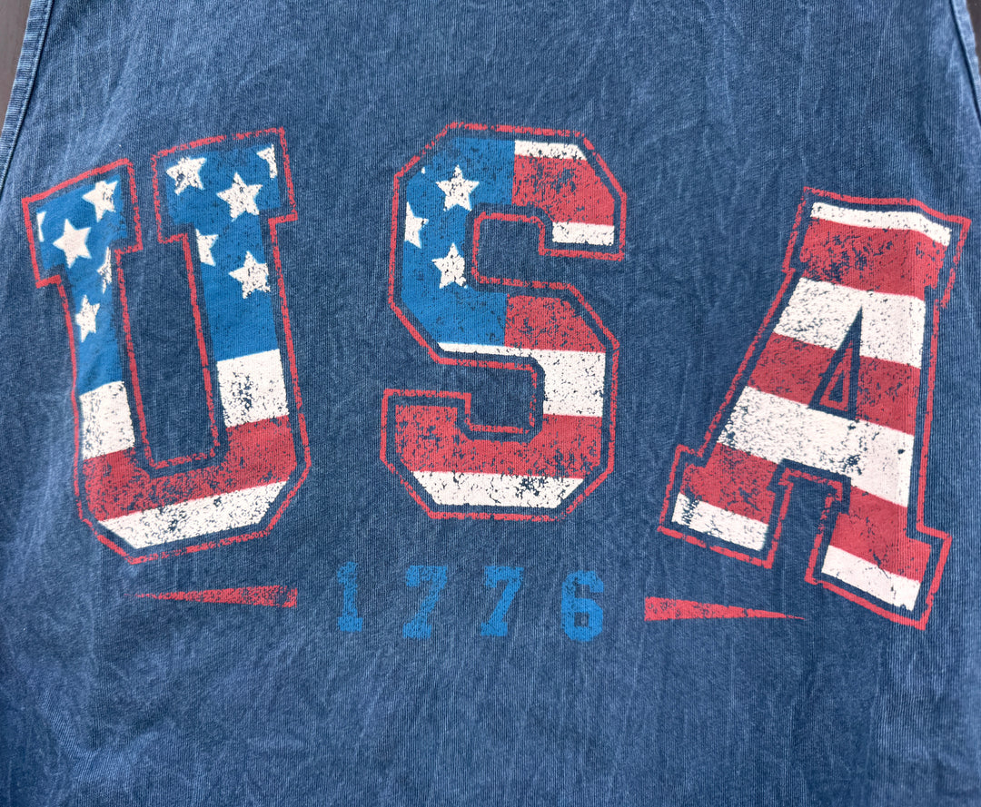 USA 1776 MINERAL GRAPHIC TANK TOP