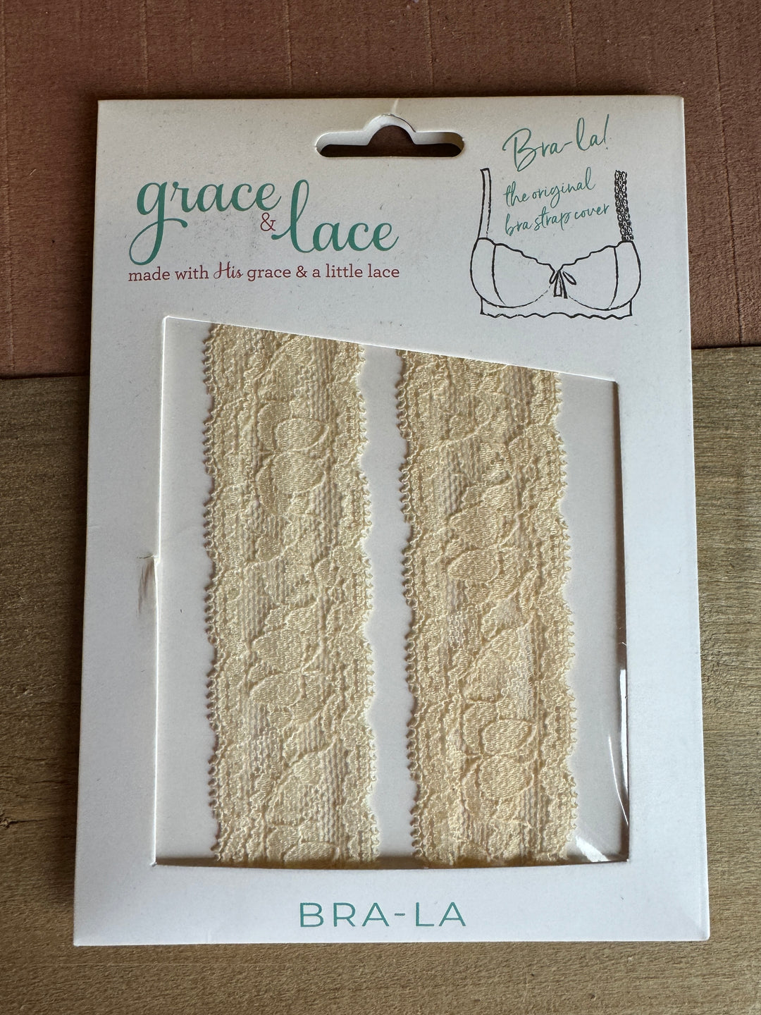 Grace and Lace Bra-La Straps - Vintage Cream