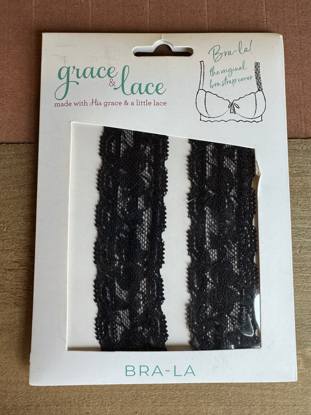 Grace and Lace Bra-La Straps - Black