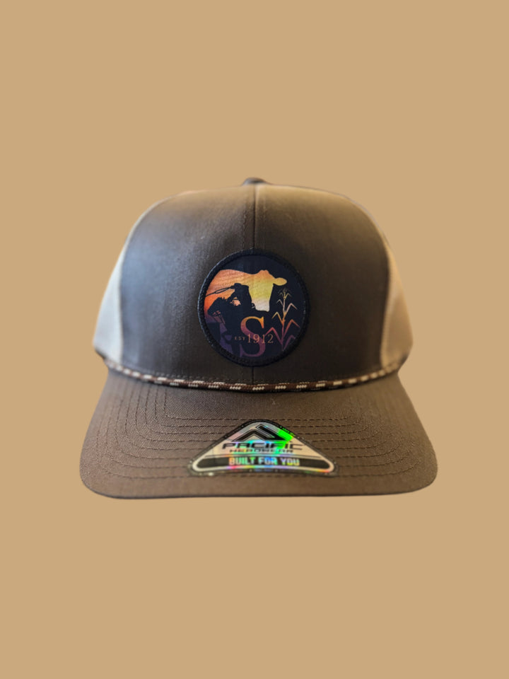 Stapleton Trucker Snapback Braid Cap from Pacific Headwear