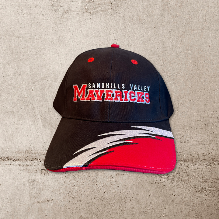 Mavericks Adult SV Text Logo Ball-Cap - Lightning bolt