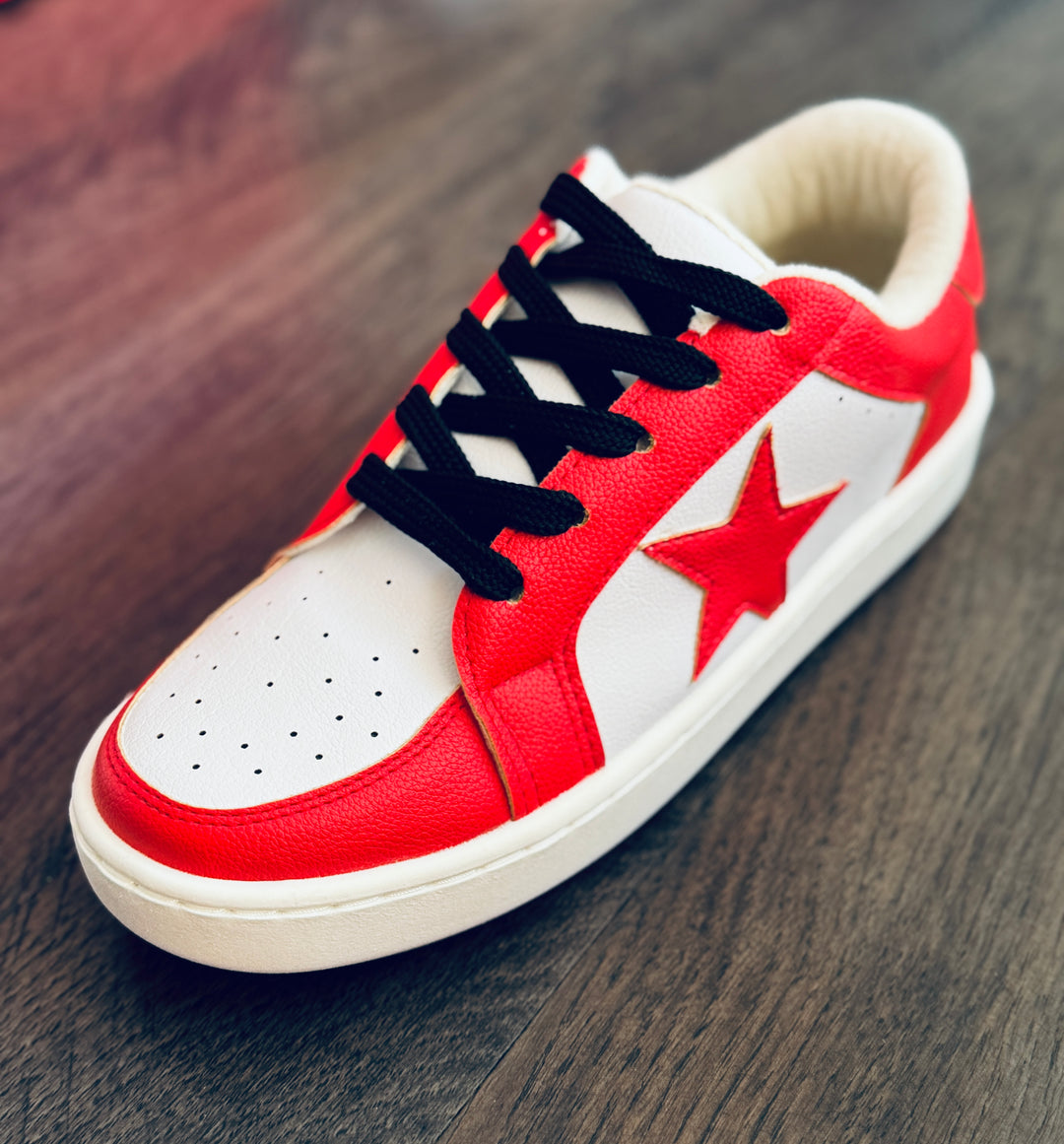 MIEL 65 GAME DAY SNEAKER - Red/White/Black