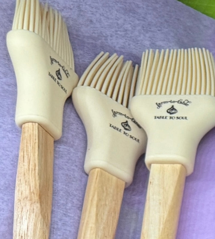Krumbs Kitchen Farmhouse Collection Silicone Basting Brush - 4 designs