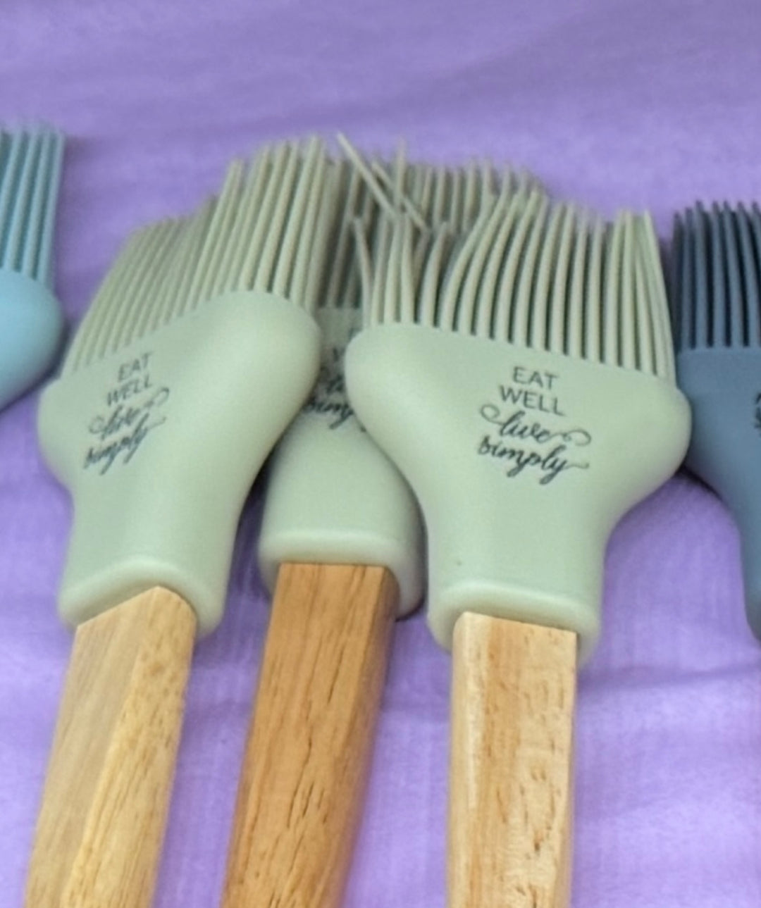 Krumbs Kitchen Farmhouse Collection Silicone Basting Brush - 4 designs