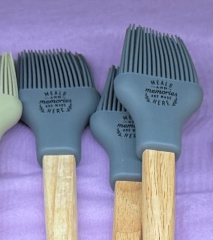 Krumbs Kitchen Farmhouse Collection Silicone Basting Brush - 4 designs