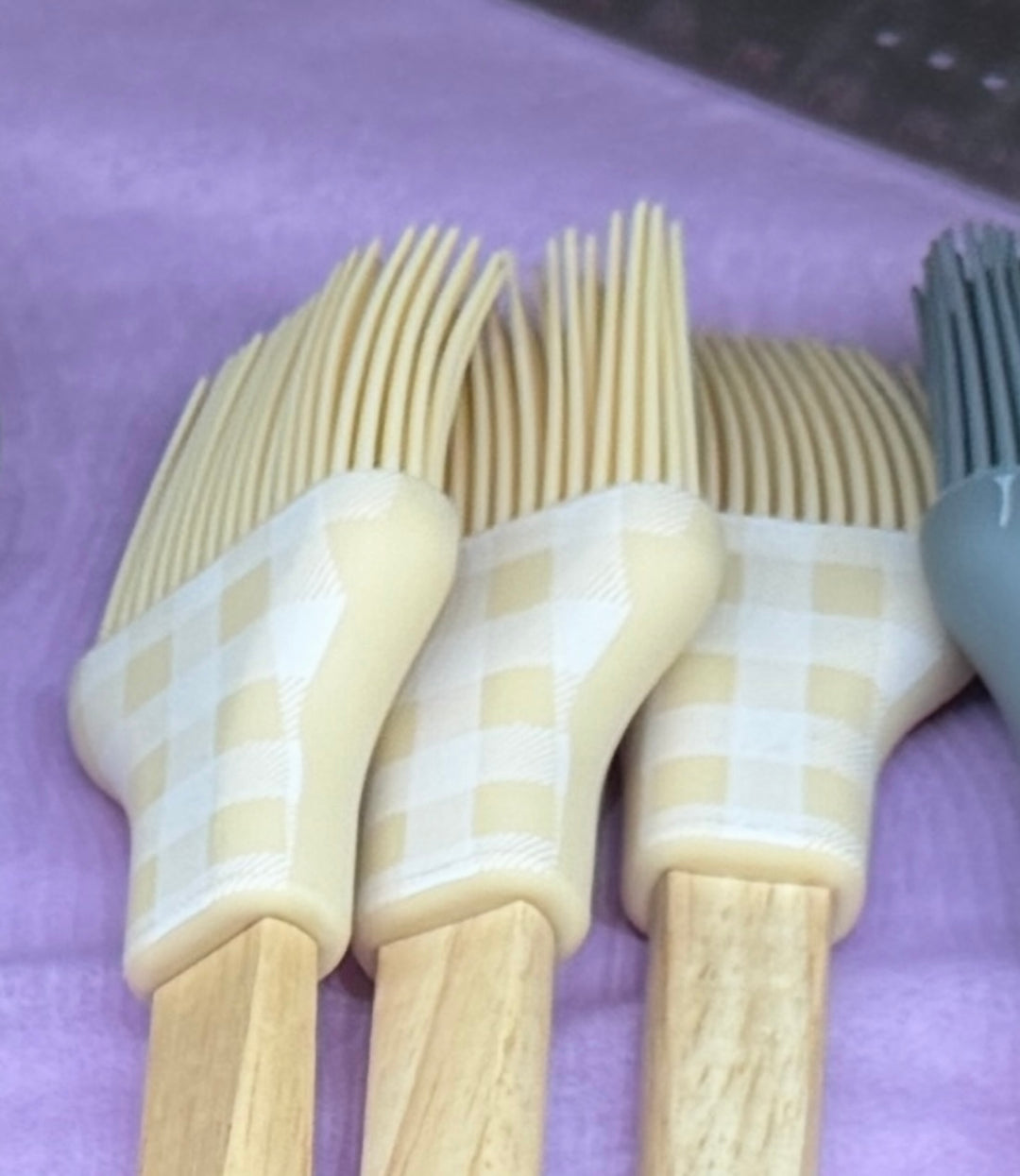 Krumbs Kitchen Farmhouse Collection Silicone Basting Brush - 4 designs