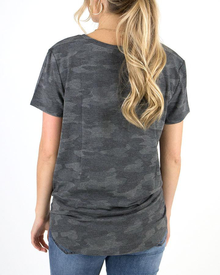 G&L Perfect Pocket Tee Prints- Charcoal Camo