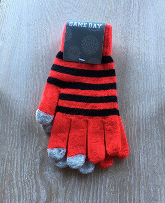 Gloves - Red Black