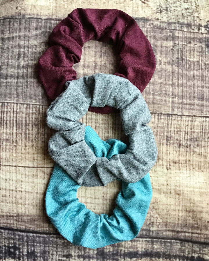 Soft & Sassy - Maroon, Teal, and Gray - 3pk