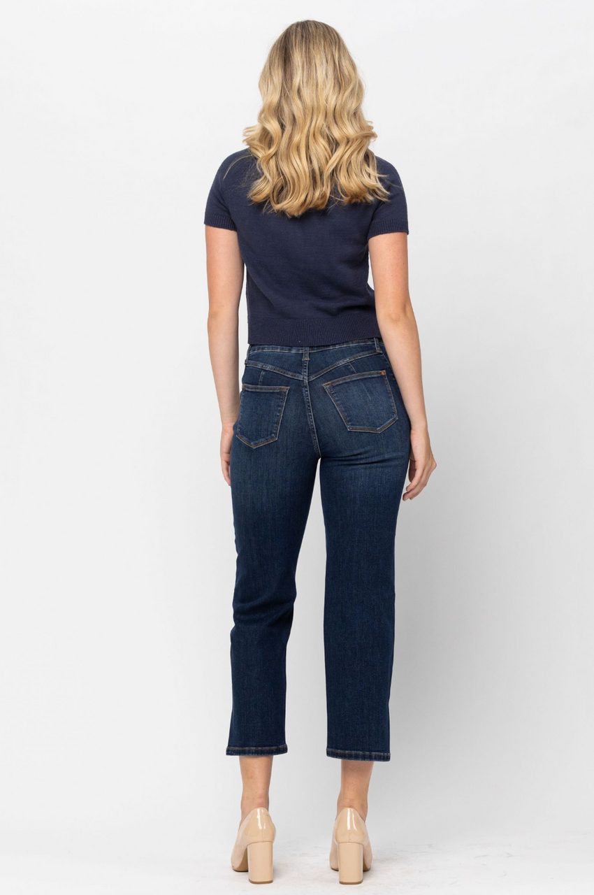 Judy Blue Center Stage High Rise Cropped Denim