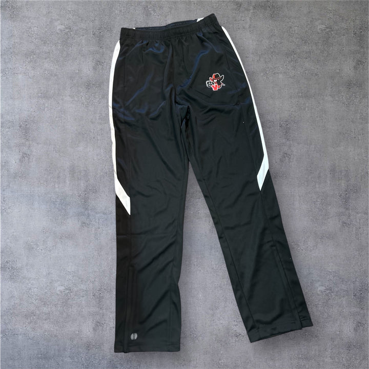 Youth Mavericks Traction Pant with Embroidery - Black/White