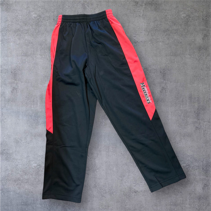 Youth Mavericks Medalist Pant with Embroidery - Black/Red