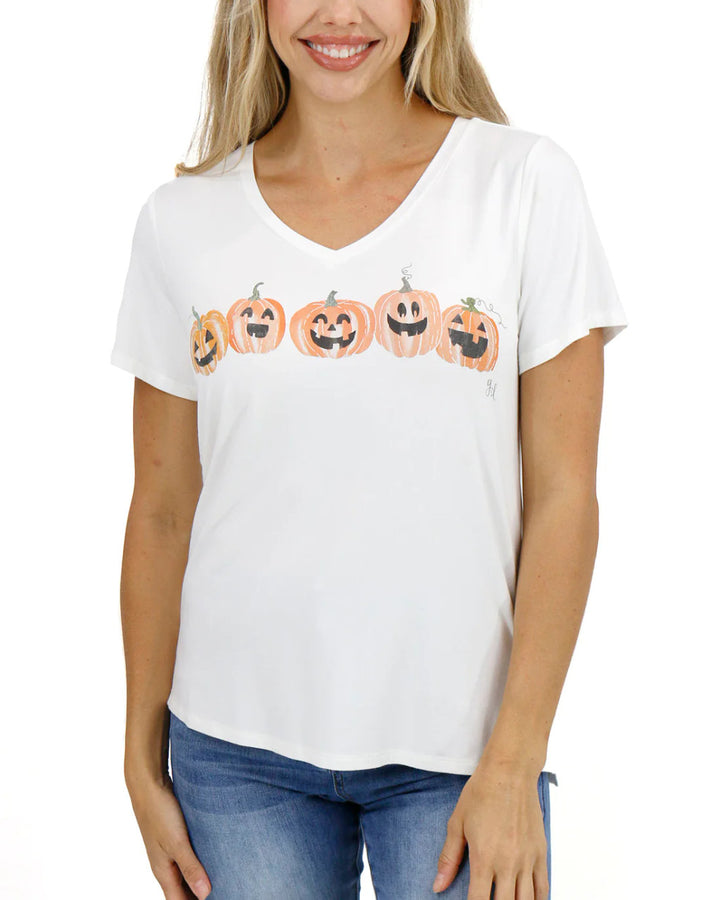 Grace and Lace - True Fit Pumpkin Graphic Tee