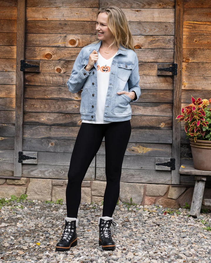 Grace and Lace - True Fit Pumpkin Graphic Tee