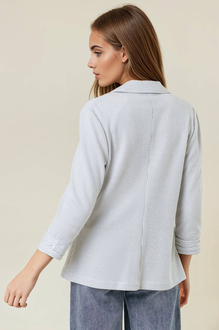 Lighten Up Textured Blazer