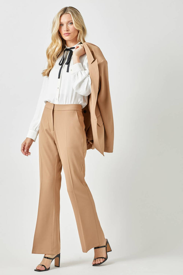 The Career Goals Flare Trousers