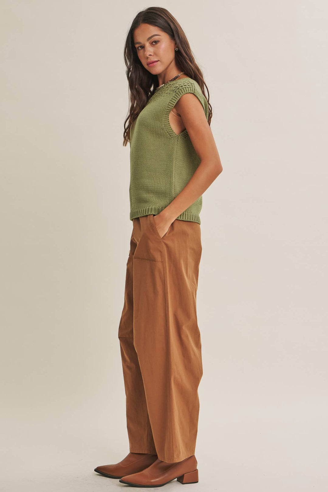 Weekend in Tuscany Open-Knit Sweater Top – 3 Colors