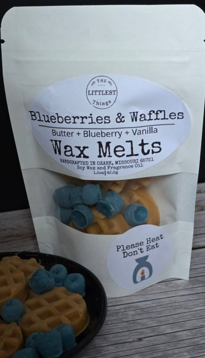 Soy Wax Melt Blueberries & Waffles1.5 Ounce Bag