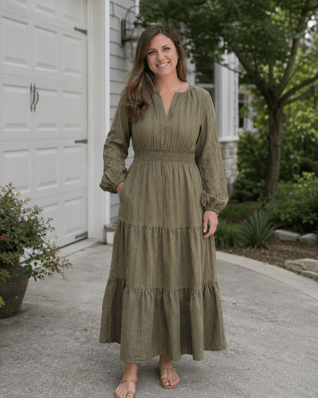 Olive You Forever Maxi Dress