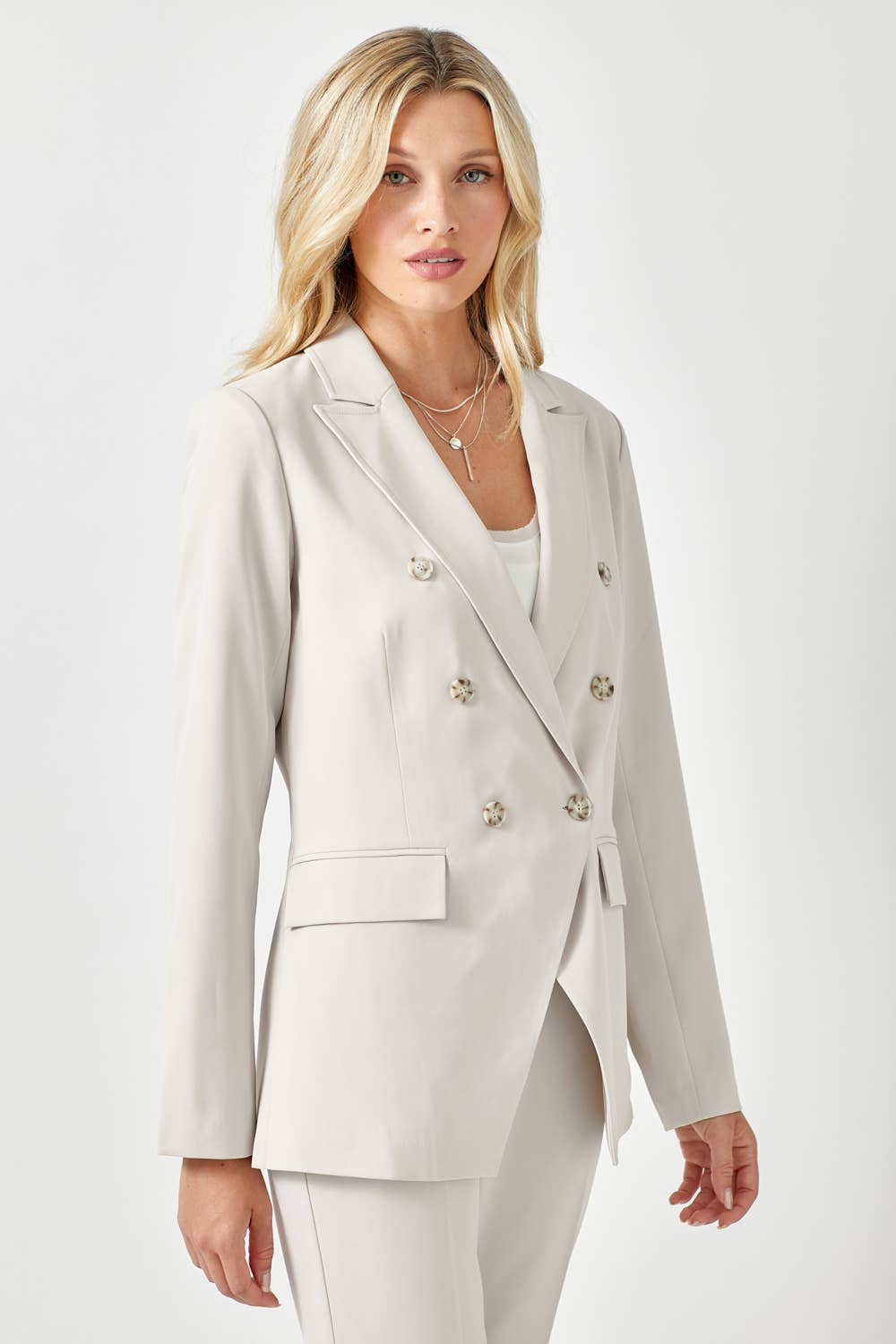 The Career Goals Double Breasted Blazer
