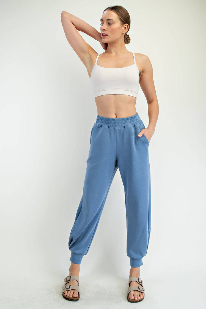 RAE MODE MODAL SCUBA FULL LENGTH JOGGER PANT - 3 COLORS