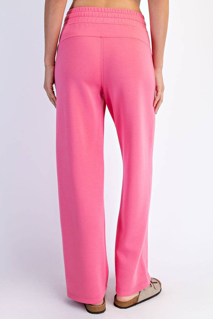 RAE MODE MODAL SCUBA STRAIGHT PANT - SAGE LEAF
