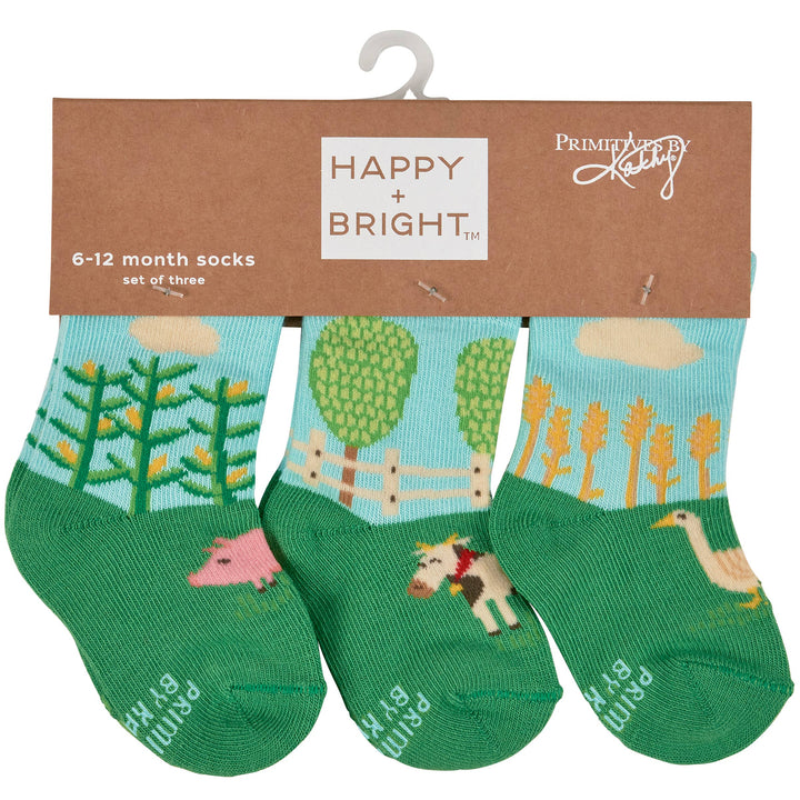 Little Farm Baby Sock Set