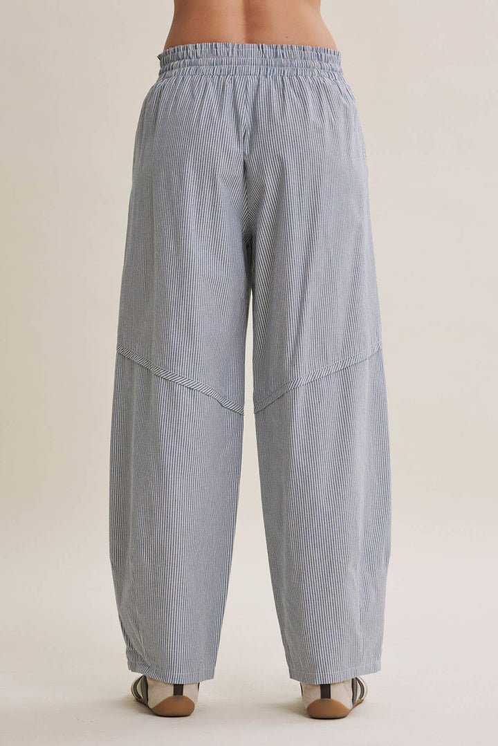 Everyday Favorite Striped Barrel Pants – 3 Colors