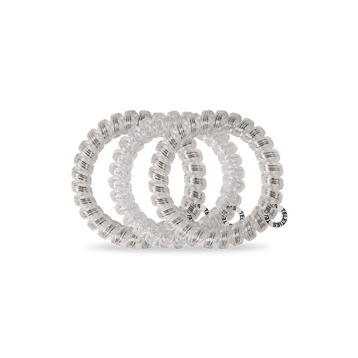 Spiral Hair Coils | Large | Silver Slay Hair Ties