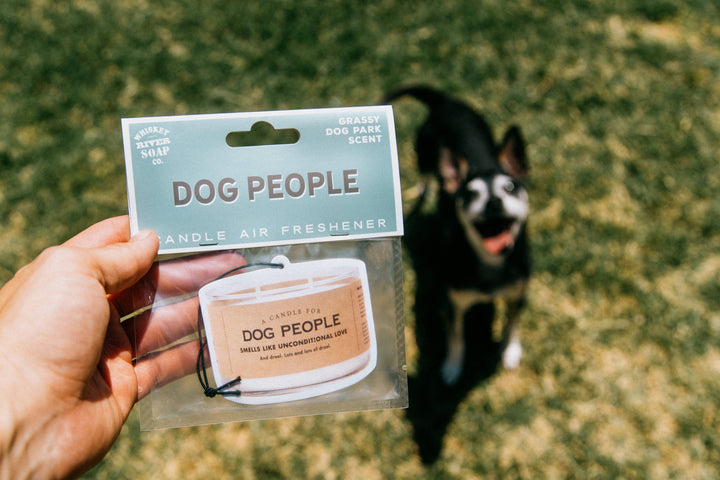 Dog People Air Freshener | Funny Car Air Freshener