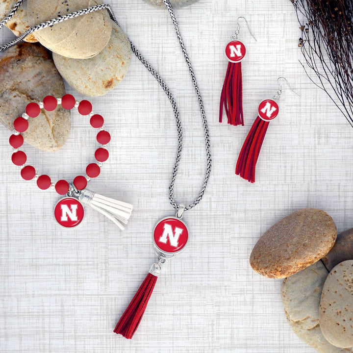 Nebraska Cornhuskers Harper Earrings