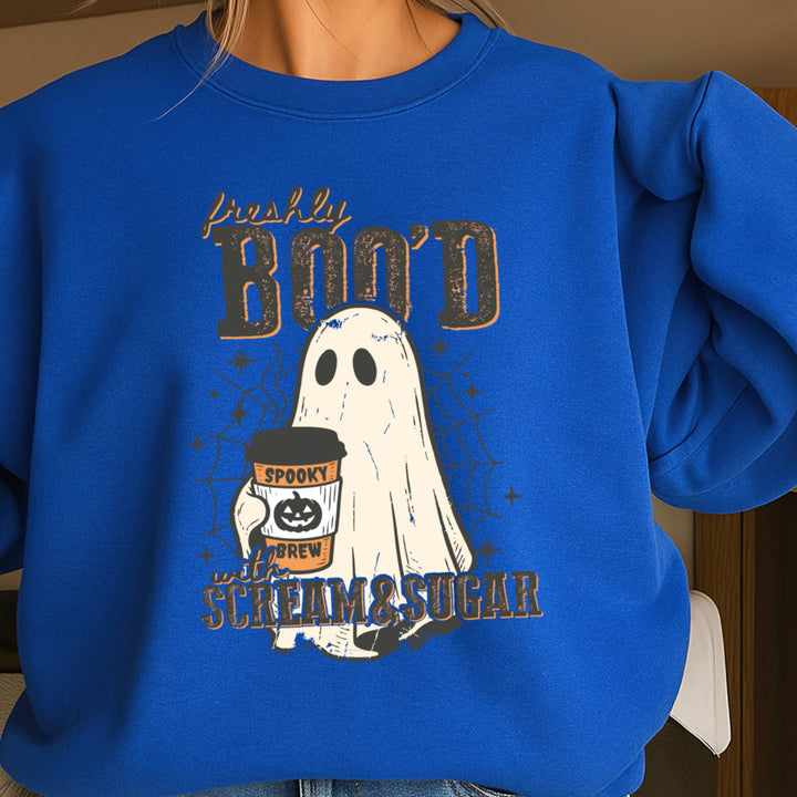 Freshly Boo’d Halloween Sweatshirt | Gildan Brand
