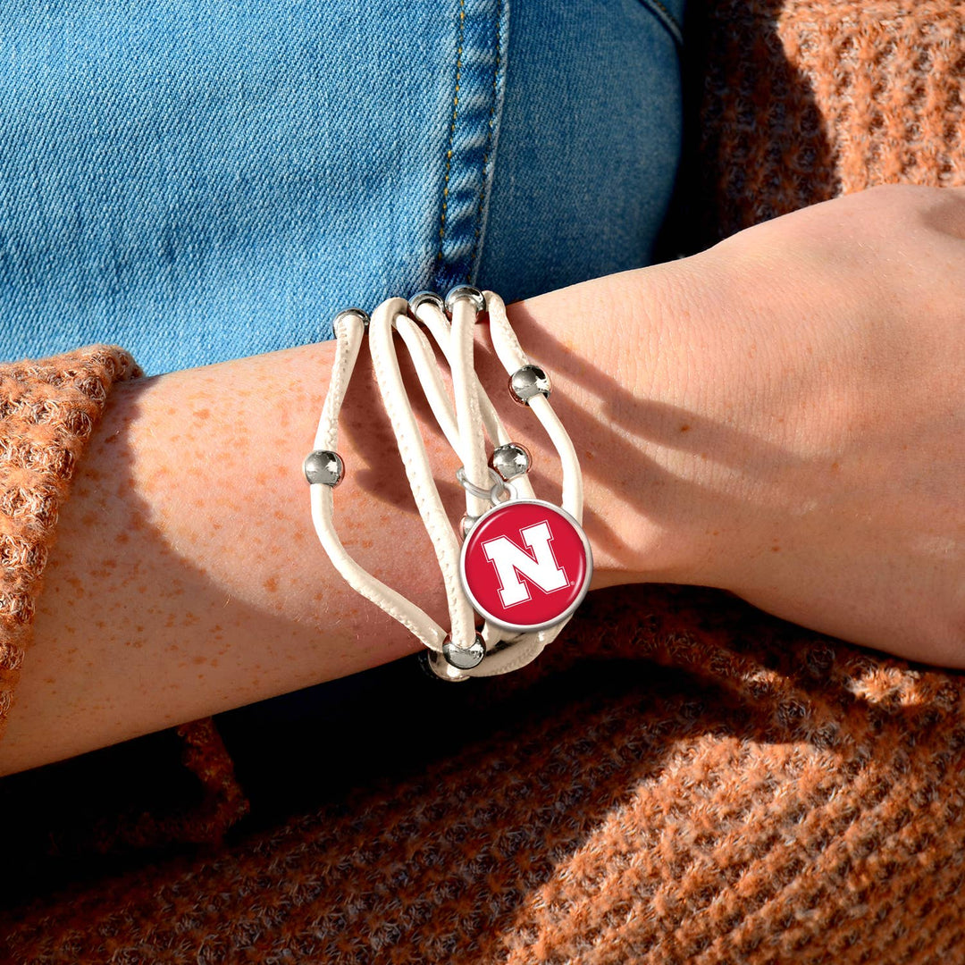 Nebraska Cornhuskers Lindy Bracelet