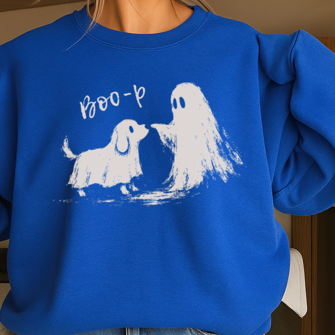 Boo-P Halloween Sweatshirt | Gildan Brand