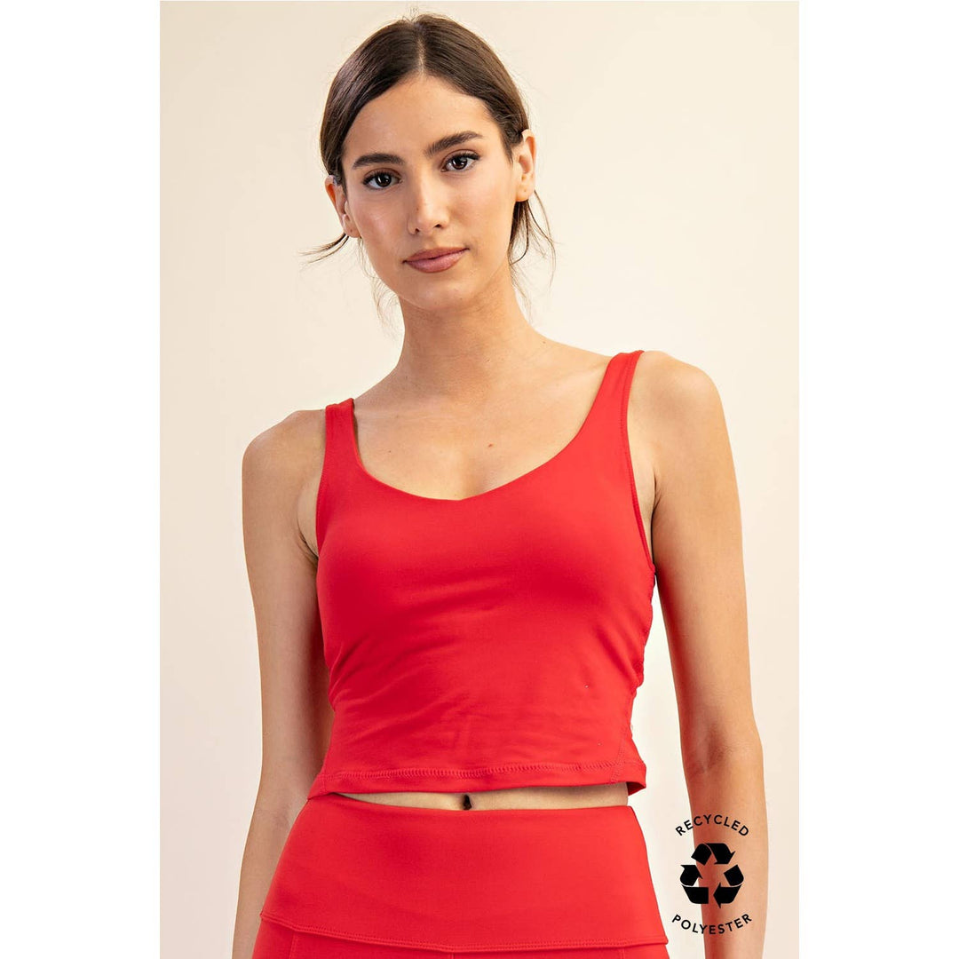 RAE MODE V NECK YOGA TOP - 3 COLORS