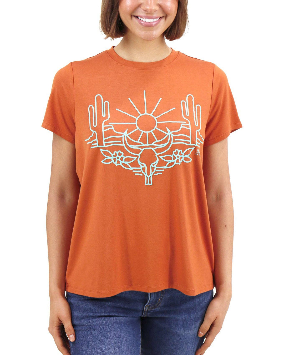 Grace and Lace Classic Fit Graphic Tee - Southwest