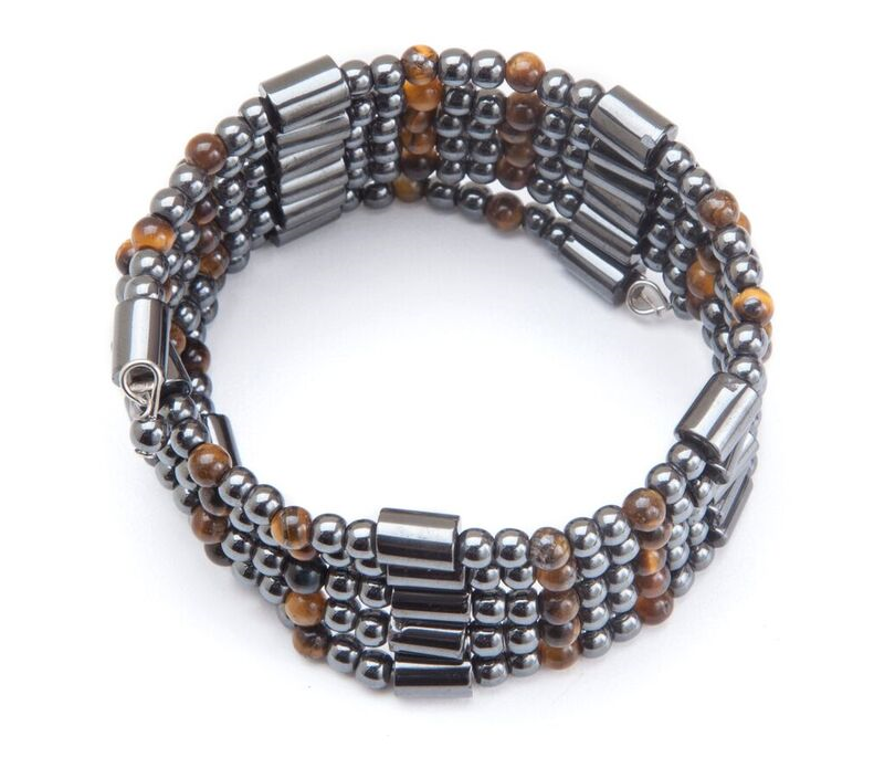 Tiger Eye (brown) Magnetic Wrap 36"