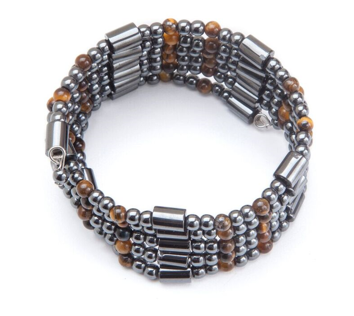 Tiger Eye (brown) Magnetic Wrap 36"