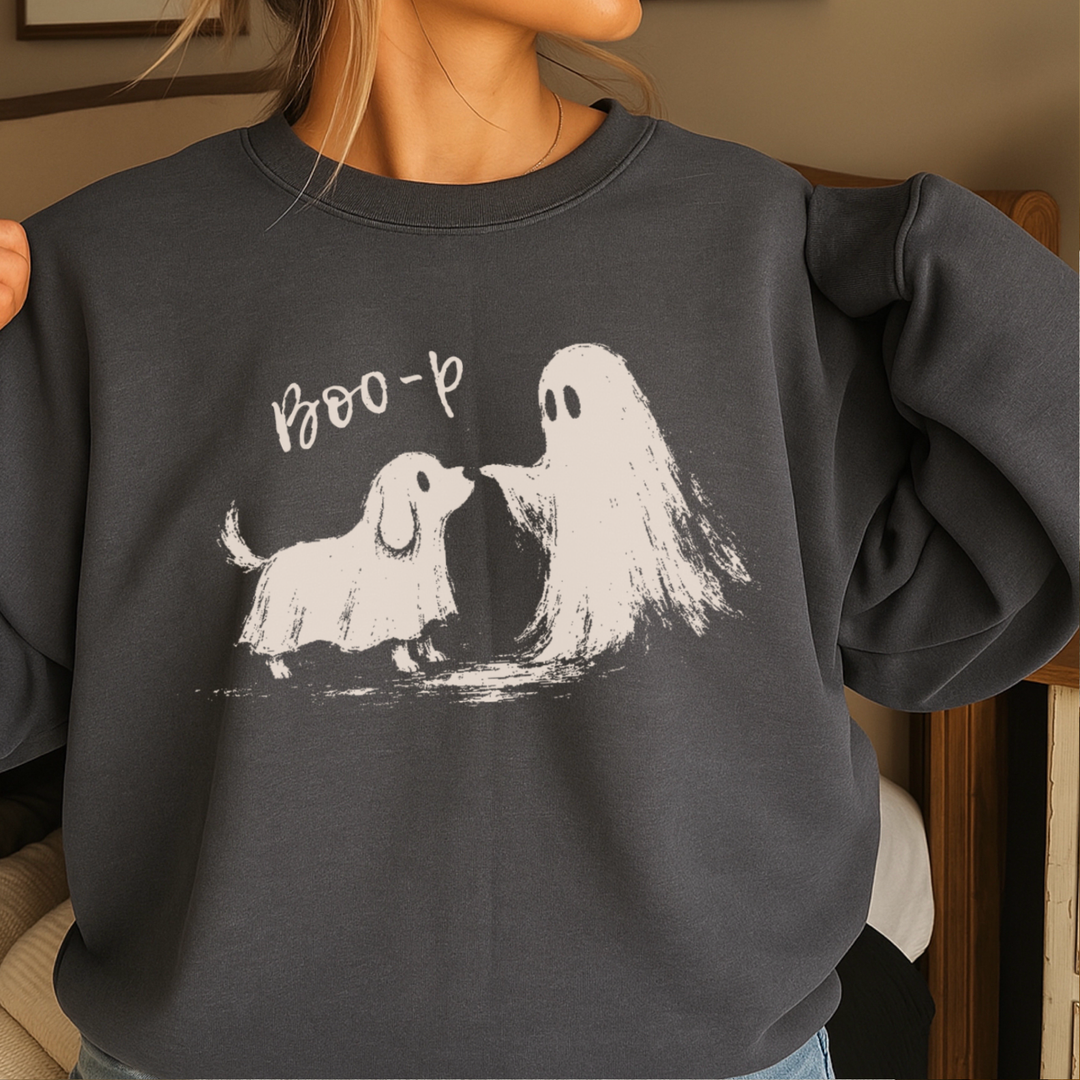 Boo-P Halloween Sweatshirt | Gildan Brand