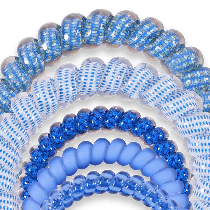 Spiral Hair Coils | Mix Pack | Drop It Like a Dreidel